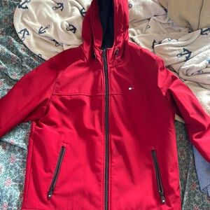 Tommy Hilfiger Red Men's Jacket